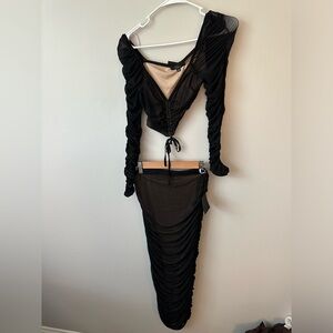 Lulu’s midi skirt and top set